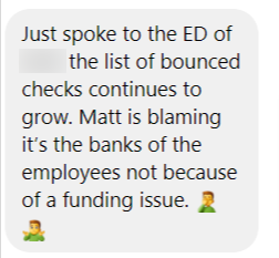 Matthew Boyle from LR blames the employees banks